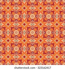 Abstract seamless pattern. 
Hand drawn multicolor ornamental wallpaper or textile pattern in vector format.
