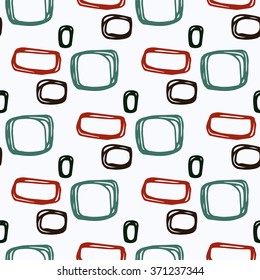 abstract seamless pattern - hand drawn vector illustration 