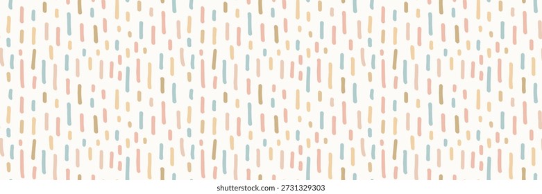 Abstract seamless pattern with hand painted pastel brush strokes. Soft modern texture ideal for wallpaper, fabric, wrapping paper, packaging, stationery, nursery decor and branding designs.