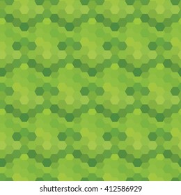 Abstract seamless pattern of hexagons. Vector illustration