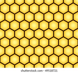 Abstract seamless pattern of honeycomb form. Background for your design. Vector illustration.