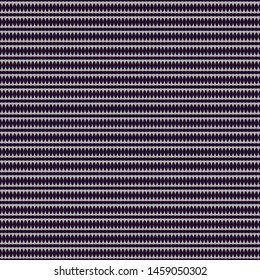 Abstract seamless pattern with horizontal curly stripes. Endless background with parallel patterned lines. Ornament in purple and gray colors.