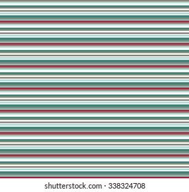 Abstract seamless pattern with horizontal stripes. Part of Christmas backgrounds collection. Can be used for wallpaper, pattern fills, surface textures, scrapbooking, fabric prints. 