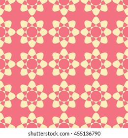 Abstract seamless pattern of Hot Pink color for wallpapers and background.