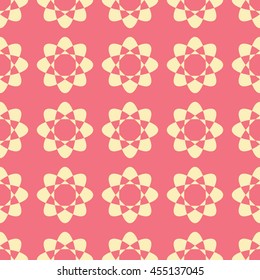 Abstract seamless pattern of Hot Pink color for wallpapers and background.