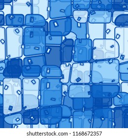 Abstract seamless pattern of ice colors.