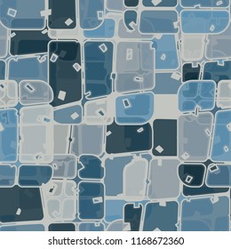 Abstract seamless pattern of ice colors.
