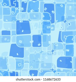 Abstract seamless pattern of ice colors.