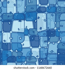 Abstract seamless pattern of ice colors.