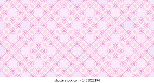 Abstract seamless pattern illustration. Background texture in geometric ornamental style