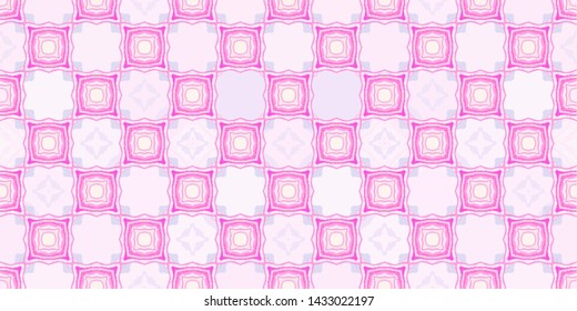 Abstract seamless pattern illustration. Background texture in geometric ornamental style