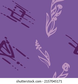 Abstract seamless pattern illustration. Textured background. Variegated graphic motive. Design for paper, web, cover, fabric, t-shirt, poster, print, artwork, etc.