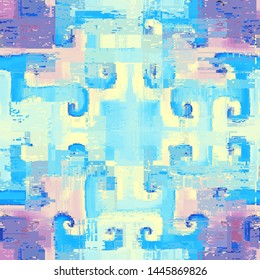 Abstract seamless pattern with imitation of a grunge dirty texture. Vector image.