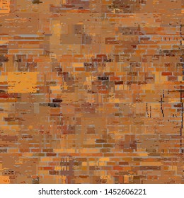Abstract seamless pattern with imitation of a grunge dirty texture. Vector image.