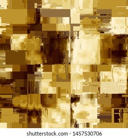 Abstract seamless pattern with imitation of a grunge dirty texture. Vector image.