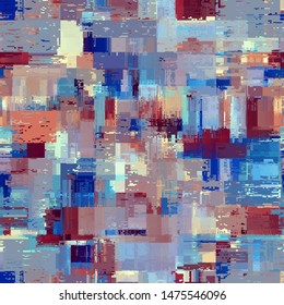 Abstract seamless pattern with imitation of a grunge dirty texture. Vector image.
