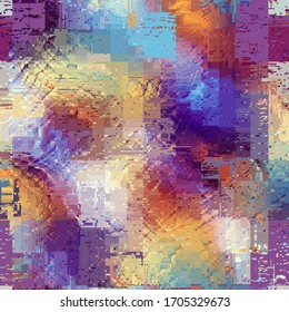 Patrón abstracto sin fisuras con la imitación de una textura sucia gruesa.Imagen vectorial.