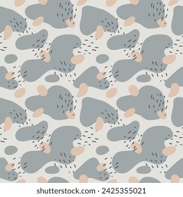 Abstract seamless pattern. Isolated vector.