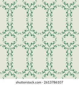 Abstract seamless pattern with leaves background. Vector illusstration EPS10