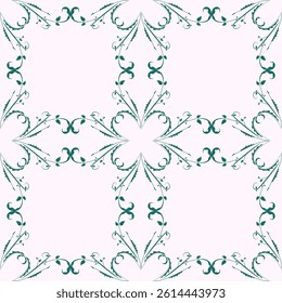 Abstract seamless pattern with leaves background. Vector illusstration EPS10