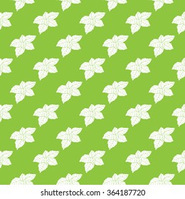 Abstract seamless pattern with leaves. For cards, invitations, wedding or baby shower albums, backgrounds, wallpapers, arts and scrapbooks.