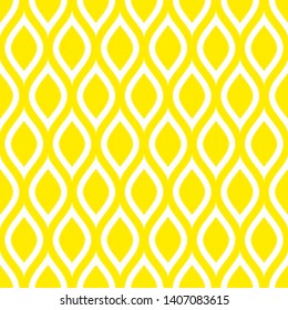 Abstract Seamless Pattern Lemons Yellow