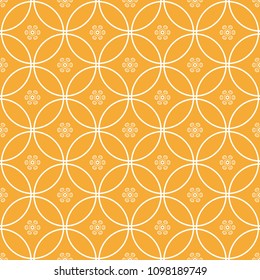 Abstract seamless pattern of Lightning Yellow color for wallpapers and background.

