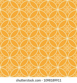 Abstract seamless pattern of Lightning Yellow color for wallpapers and background.