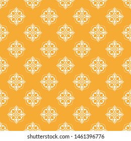 Abstract seamless pattern of Lightning Yellow color for wallpapers and background.