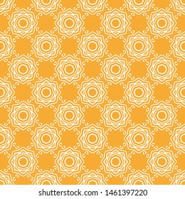 Abstract seamless pattern of Lightning Yellow color for wallpapers and background.