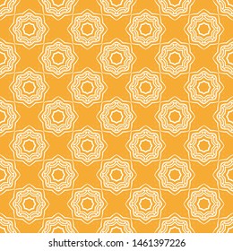 Abstract seamless pattern of Lightning Yellow color for wallpapers and background.