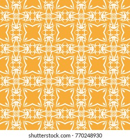 Abstract seamless pattern of Lightning Yellow color for wallpapers and background.