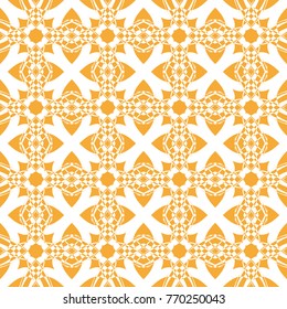 Abstract seamless pattern of Lightning Yellow color for wallpapers and background.