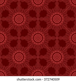 Abstract Seamless Pattern Like Lace. Vintage Ornament Pattern. Ethnic decorative elements for print and cloth, fabrics and canvas texture or any other kind of design.