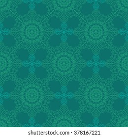 Abstract Seamless Pattern Like Lace. Vintage Ornament Pattern. Ethnic decorative elements for print and cloth, fabrics and canvas texture or any other kind of design.