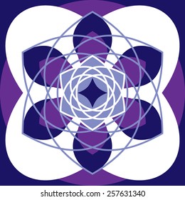 Abstract seamless pattern lilac color. Vector illustration 