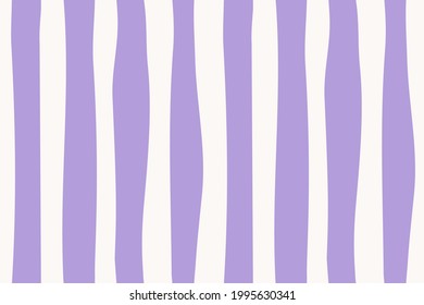 Abstract seamless pattern. Limitless stylish minimalistic background with hand drawn bold stripe repeat ornament. Boundless decor for fabric, paper wrap, print, wallpaper, notebook Vector illustration