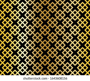 Abstract .seamless pattern line black and gold background. Design pattern art deco style. Vector.
