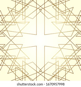 Abstract seamless pattern line design for islamic wallpaper.