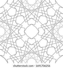 Abstract seamless pattern line design for islamic wallpaper.