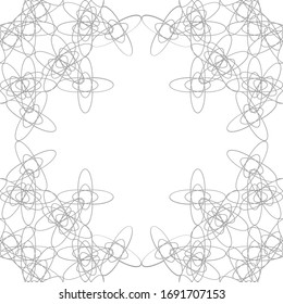 Abstract seamless pattern line design for islamic wallpaper.