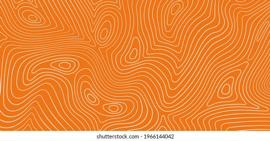 Abstract Seamless Pattern with Linear Stylized Salmon Fish Fillet Texture. 
