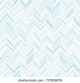 Abstract seamless pattern of lines and zigzags. Movement of geometric forms.
