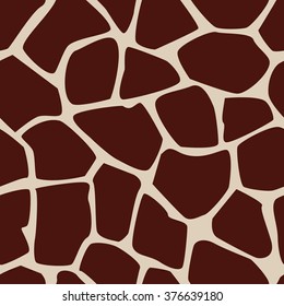 Abstract seamless pattern look like giraffe 