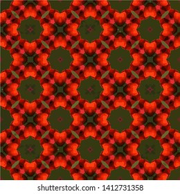 Abstract seamless pattern luxury ornament in islamic style. Abstract geometric element arabesque