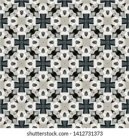 Abstract seamless pattern luxury ornament in islamic style. Abstract geometric element arabesque