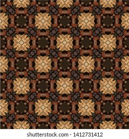 Abstract seamless pattern luxury ornament in islamic style. Abstract geometric element arabesque