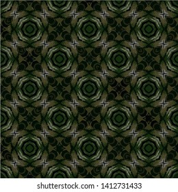 Abstract seamless pattern luxury ornament in islamic style. Abstract geometric element arabesque