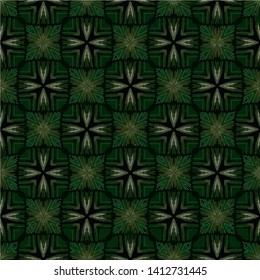 Abstract seamless pattern luxury ornament in islamic style. Abstract geometric element arabesque
