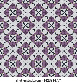 Abstract seamless pattern luxury ornament in islamic style. Abstract geometric element arabesque